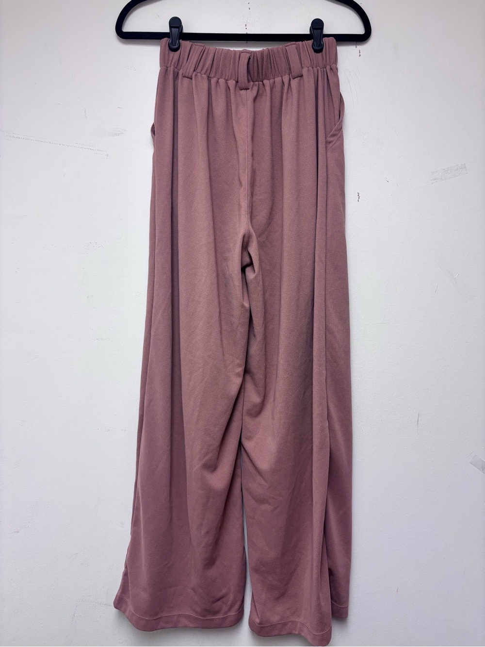 NWT Halara Flex High Waisted Pocket Wide Leg Waffle Work Pant - Picture 9 of 11